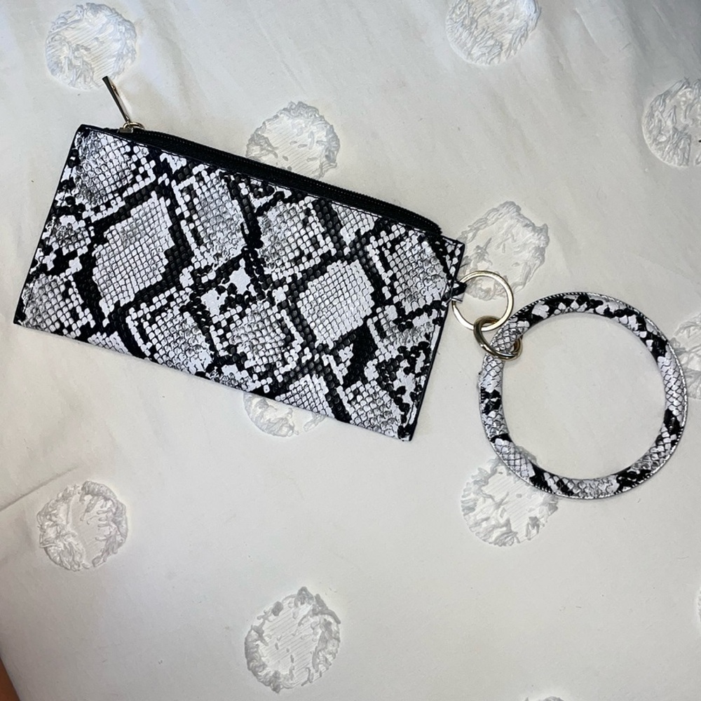 Snakeskin Wristlet